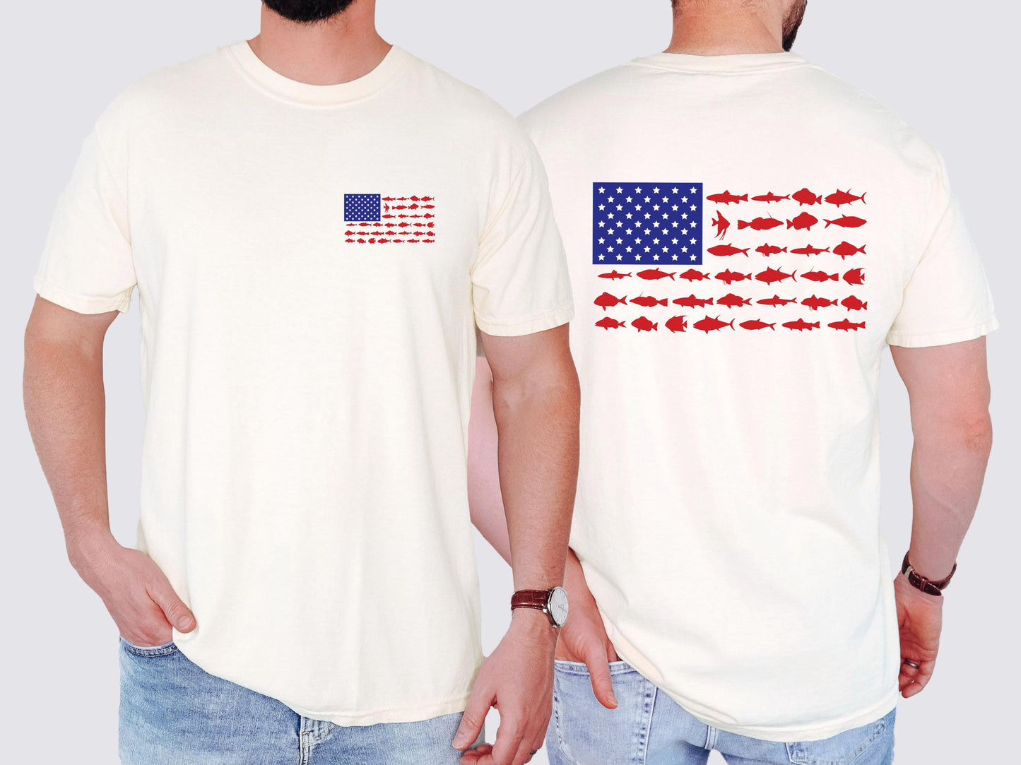 USA fishing flag shirt mens patriotic fishing shirt american flag fishing shirt lake life shirt fisherman gift