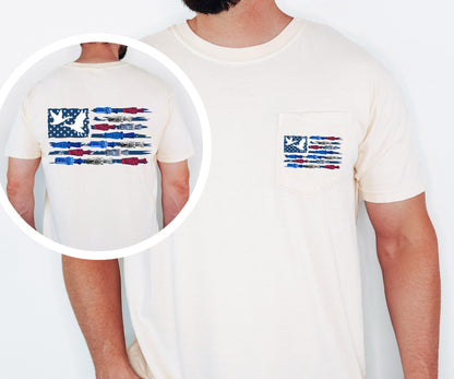 Duck Hunting Shirt: Outdoor Waterfowl Style (Front Pocket, Cotton)