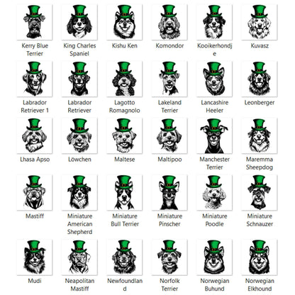 St. Patrick's Day Dog Lover You Choose Graphic T-shirt or Sweatshirt