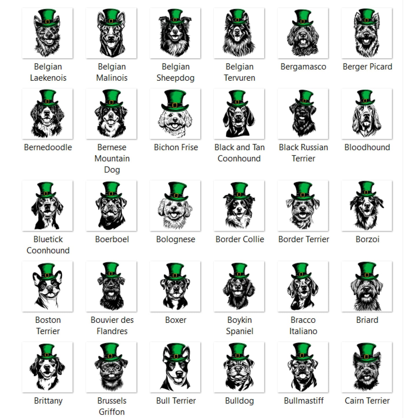 St. Patrick's Day Dog You Choose Graphic T-shirt or Sweatshirt