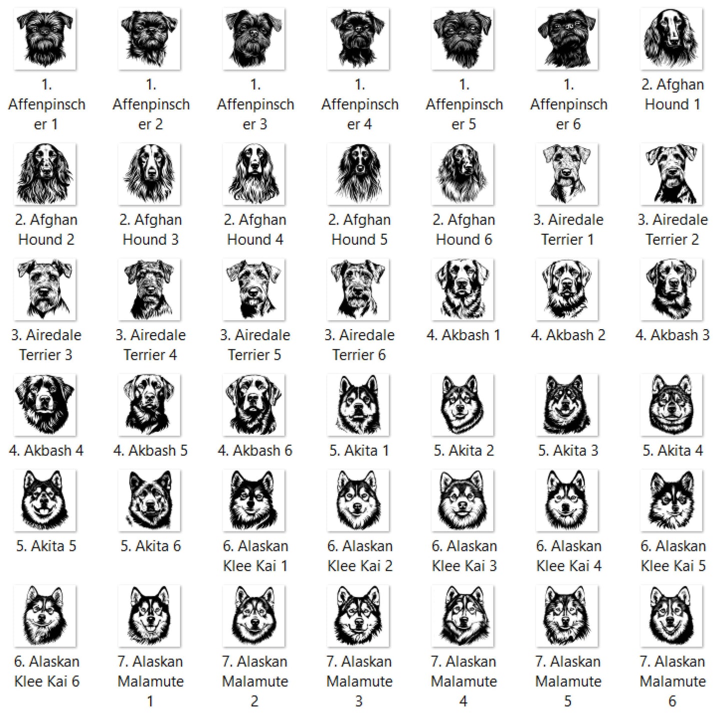 Dog Outline You Choose A-E Graphic T-shirt or Sweatshirt