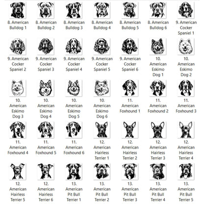 Dog Outline You Choose A-E Graphic T-shirt or Sweatshirt
