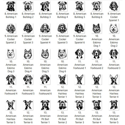 Dog Outline You Choose A-E Graphic T-shirt or Sweatshirt