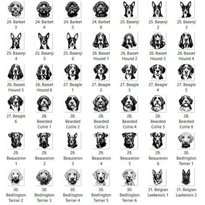 Dog Outline You Choose A-E Graphic T-shirt or Sweatshirt