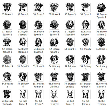 Dog Outline You Choose A-E Graphic T-shirt or Sweatshirt