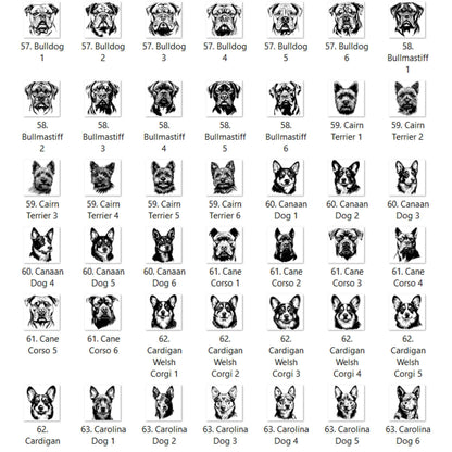 Dog Outline You Choose A-E Graphic T-shirt or Sweatshirt