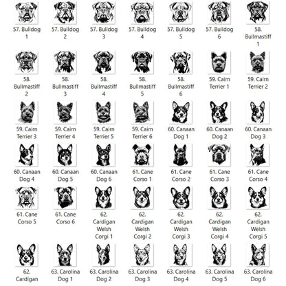 Dog Outline You Choose A-E Graphic T-shirt or Sweatshirt