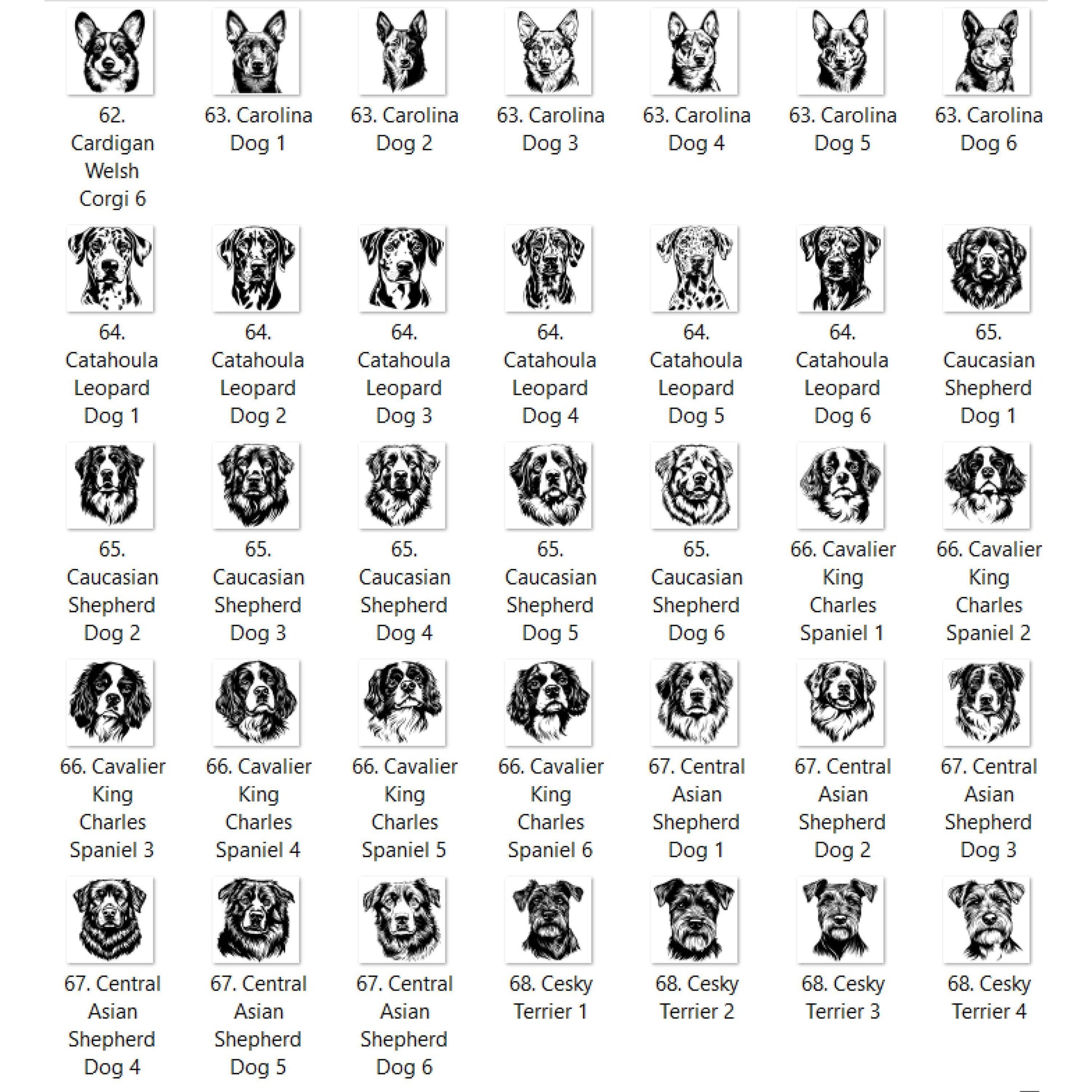 Dog Outline You Choose A-E Graphic T-shirt or Sweatshirt