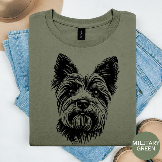 Dog Outline You Choose P-Y Graphic T-shirt or Sweatshirt