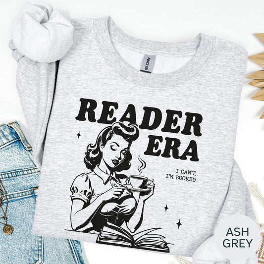 Book Lover Shirt: Reading I Cant Im Booked Sweatshirt, Bookish Hoodie
