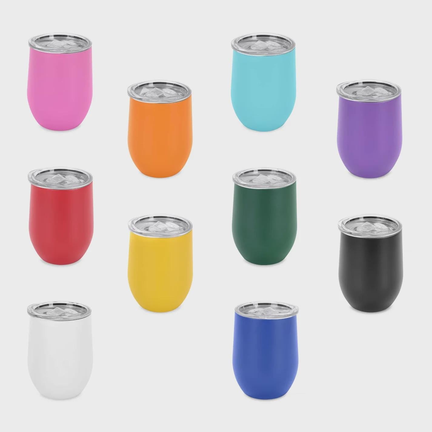 custom logo wine tumbler personalized logo cup business logo tumbler branded drinkware event logo cup company logo travel tumbler gift