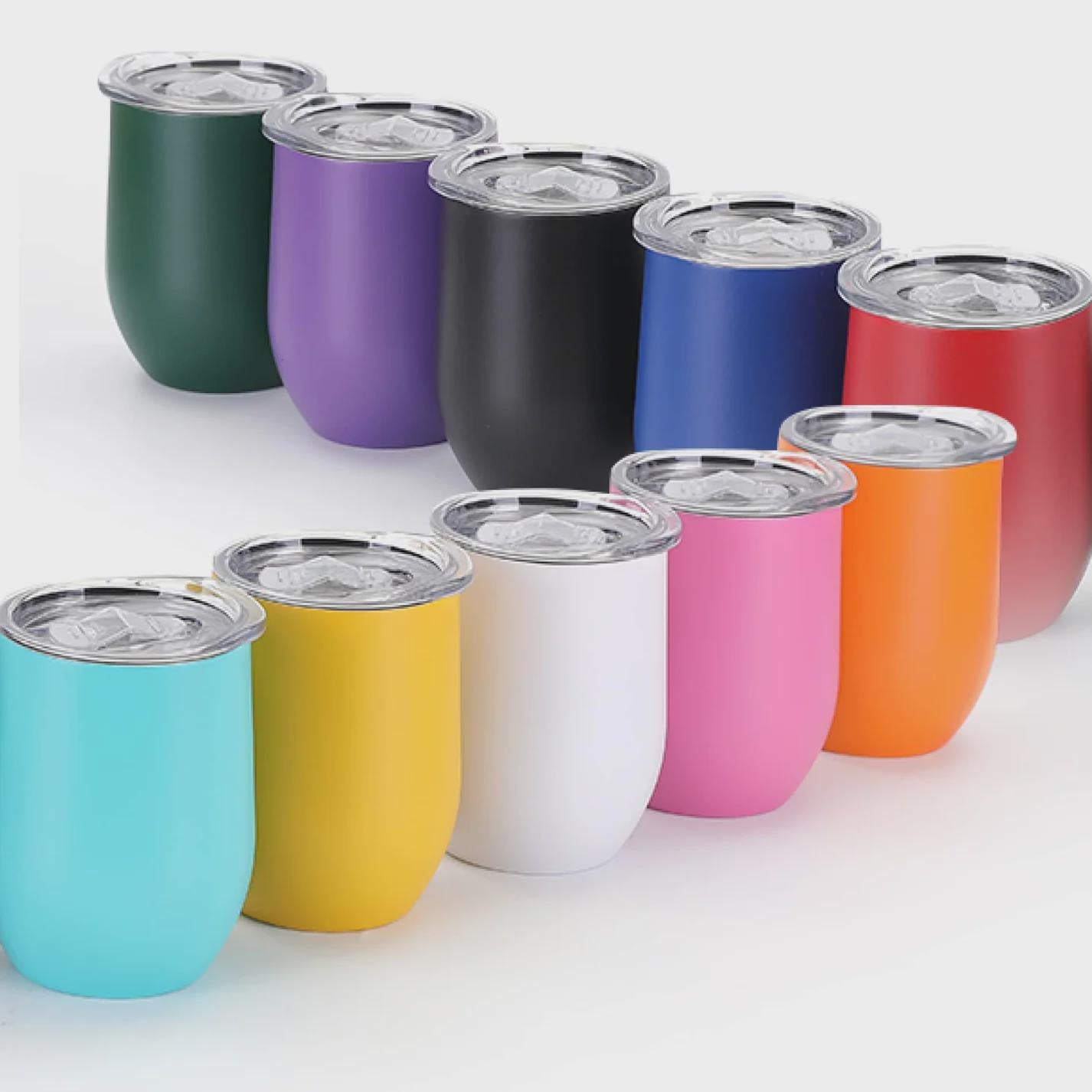 custom logo wine tumbler personalized logo cup business logo tumbler branded drinkware event logo cup company logo travel tumbler gift