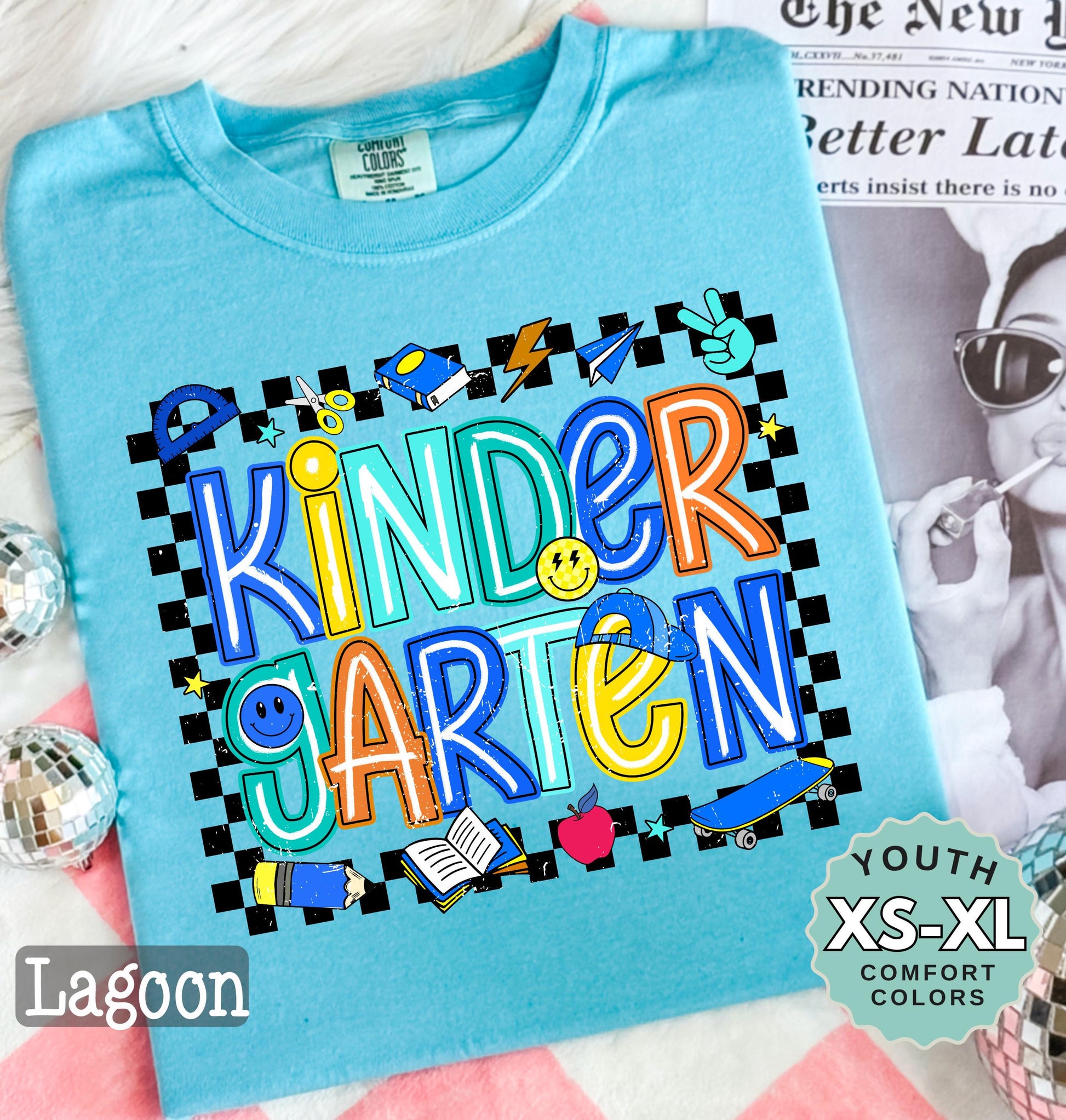 Kindergarten shirt first day of school boys outfit back to school shirt cute school photo shirt meet the teacher shirt gift for son kids top