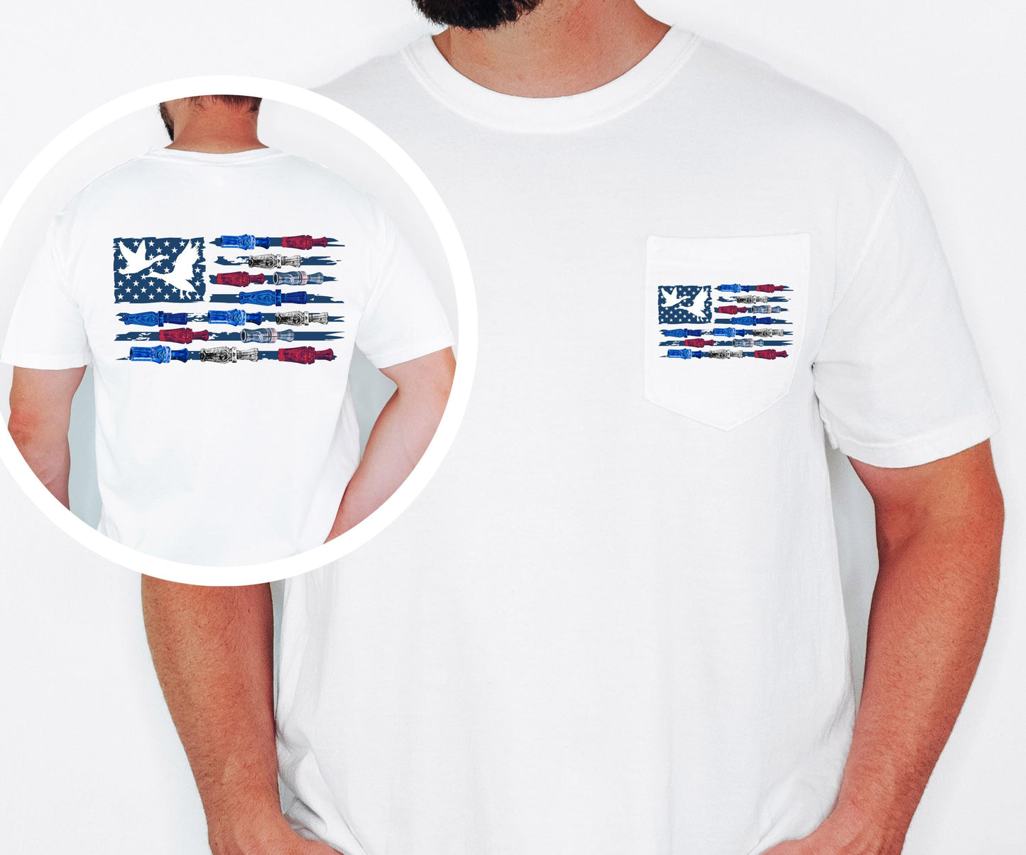 Duck Hunting Shirt: Outdoor Waterfowl Style (Front Pocket, Cotton)
