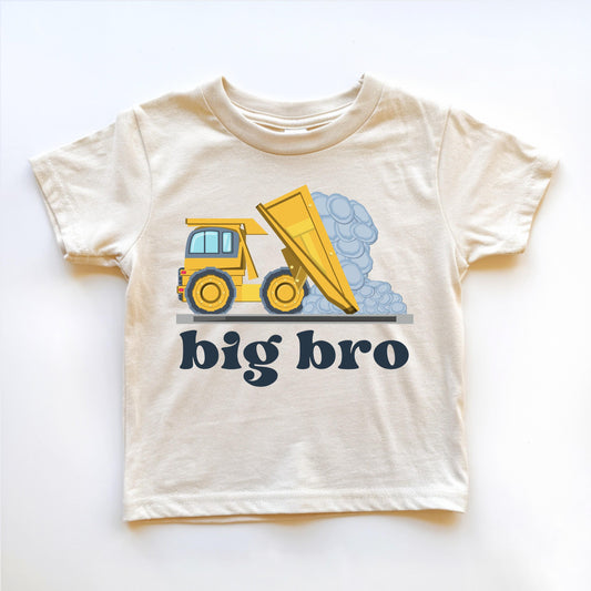 Big Brother Big Bro Shirt: Sibling Gift, Baby Announcement