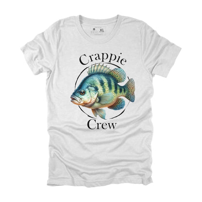 Crappie Crew Sarcastic Fishing T-shirt, Funny Fishing Gift for Men