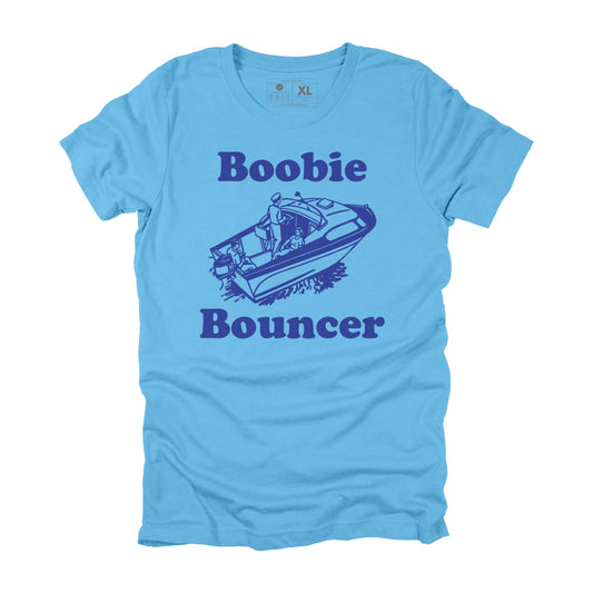 Boobie Bouncer Sarcastic Fishing T-shirt, Funny Fishing Gift for Men