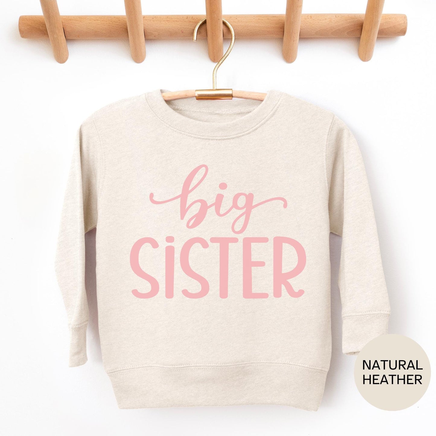 Big Sister T-Shirt Set: Newborn One-Piece & Kids Matching Tops