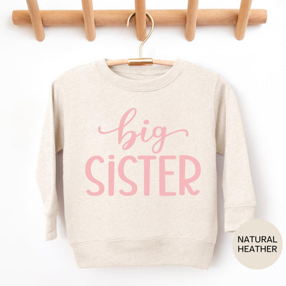 Big Sister T-Shirt Set: Newborn One-Piece & Kids Matching Tops