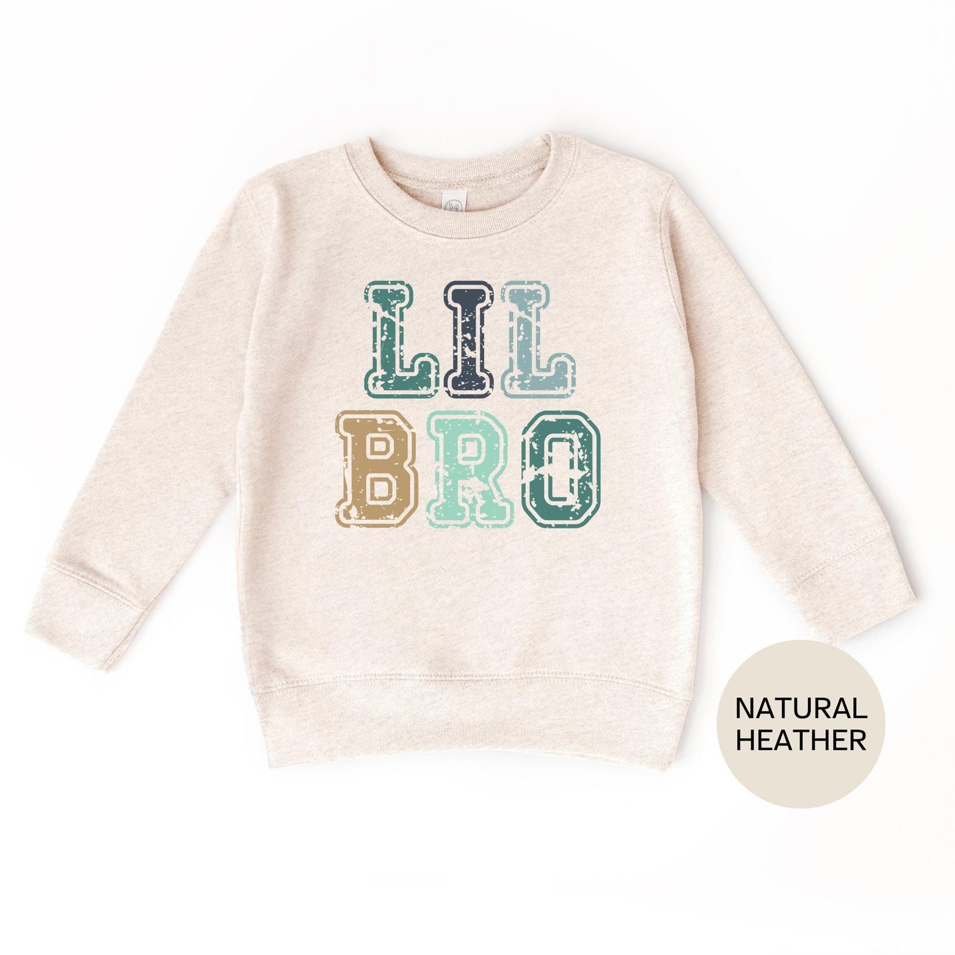 Little Bro Toddler Sweatshirt Rabbit Skins, Little Brother Shirt Kids, Sibling Matching Sweatshirt, Baby Announcement Shirt, Brother Gift
