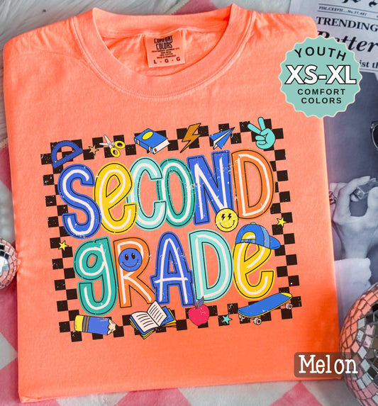 Second Grade Girls First Day of School Shirt: Back to School Outfit