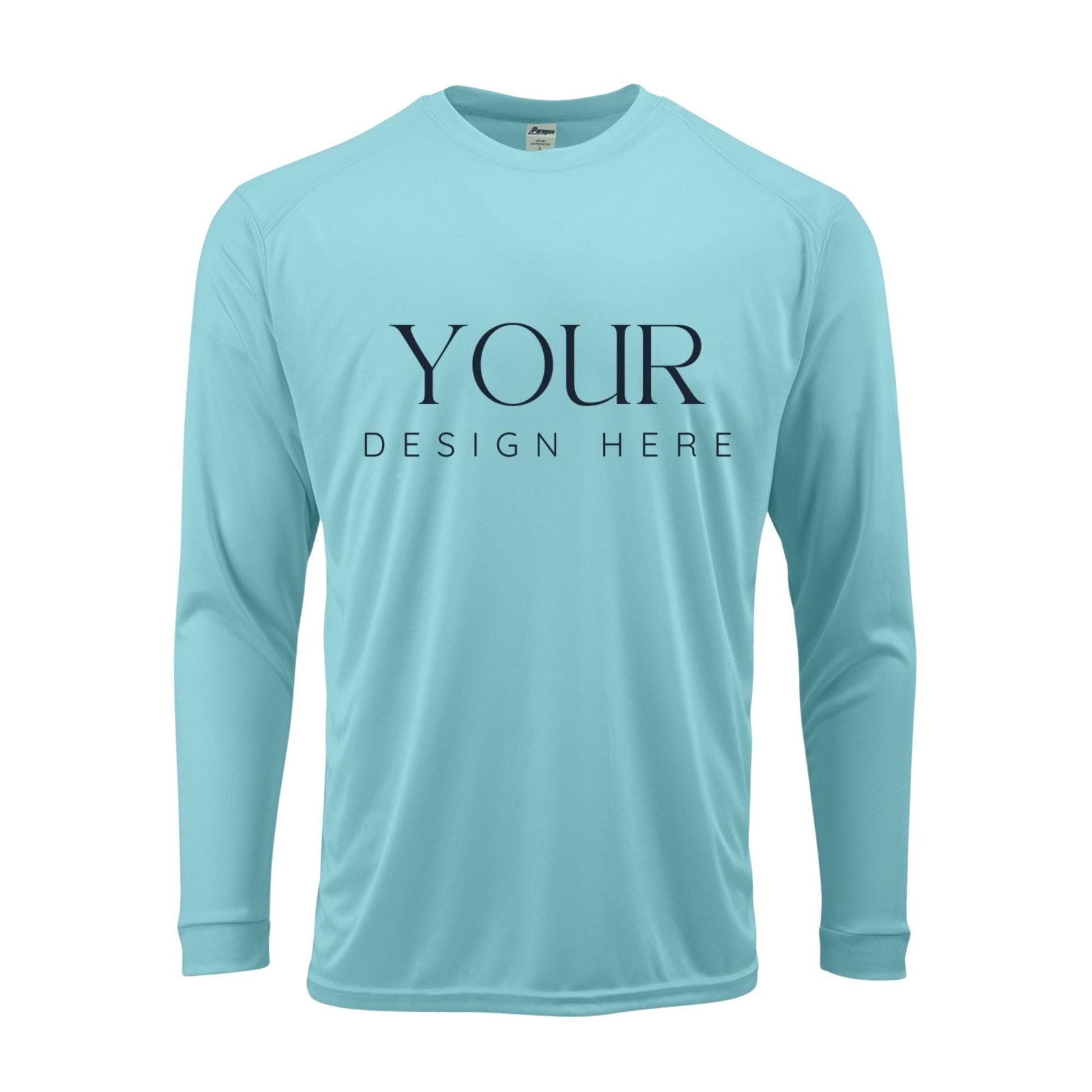 upf 50+ custom logo shirts matching trip outfits long sleeve sun protection performance tops for fishing teams or events