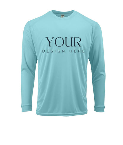 Custom UPF 50+ Moisture Wicking Long Sleeve Sun Shirt Fishing Shirt Boat Crew Shirt Matching Boating Shirt Coastal Trip Group Shirt