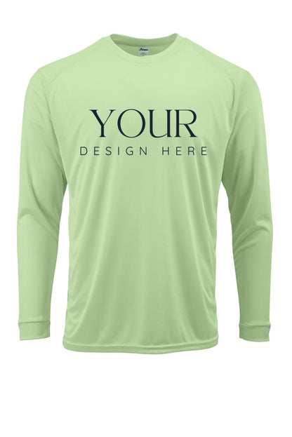 Custom UPF 50+ Moisture Wicking Long Sleeve Sun Shirt Fishing Shirt Boat Crew Shirt Matching Boating Shirt Coastal Trip Group Shirt