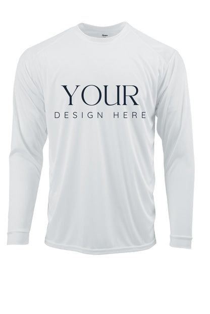 Custom Boat UPF shirt, adult long sleeve sun protection top