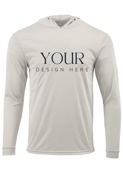 custom UPF 50 hoodie with logo long sleeve sun protection shirt custom work hoodie team uniform outdoor crew shirt personalized UV gear