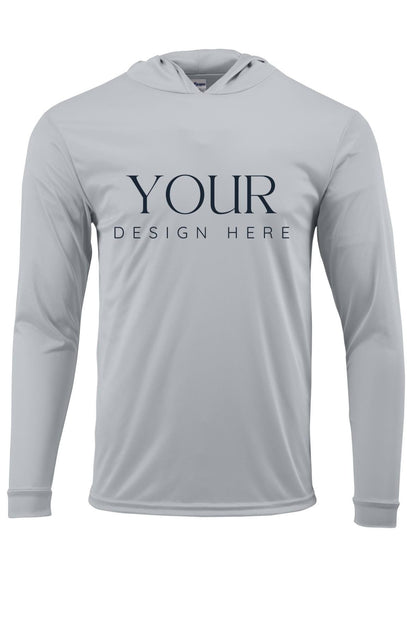 Custom Boat Name UPF 50 Hoodie Long Sleeve Sun Shirt Boating Hoodie