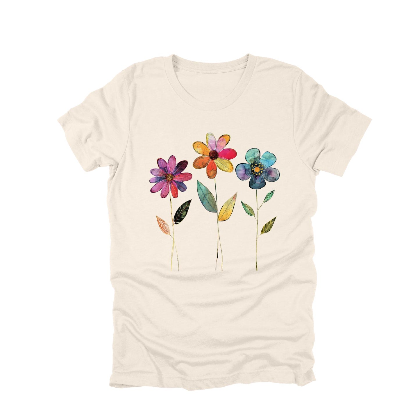Wildflower Shirt: Pastel Floral Cottagecore Tee