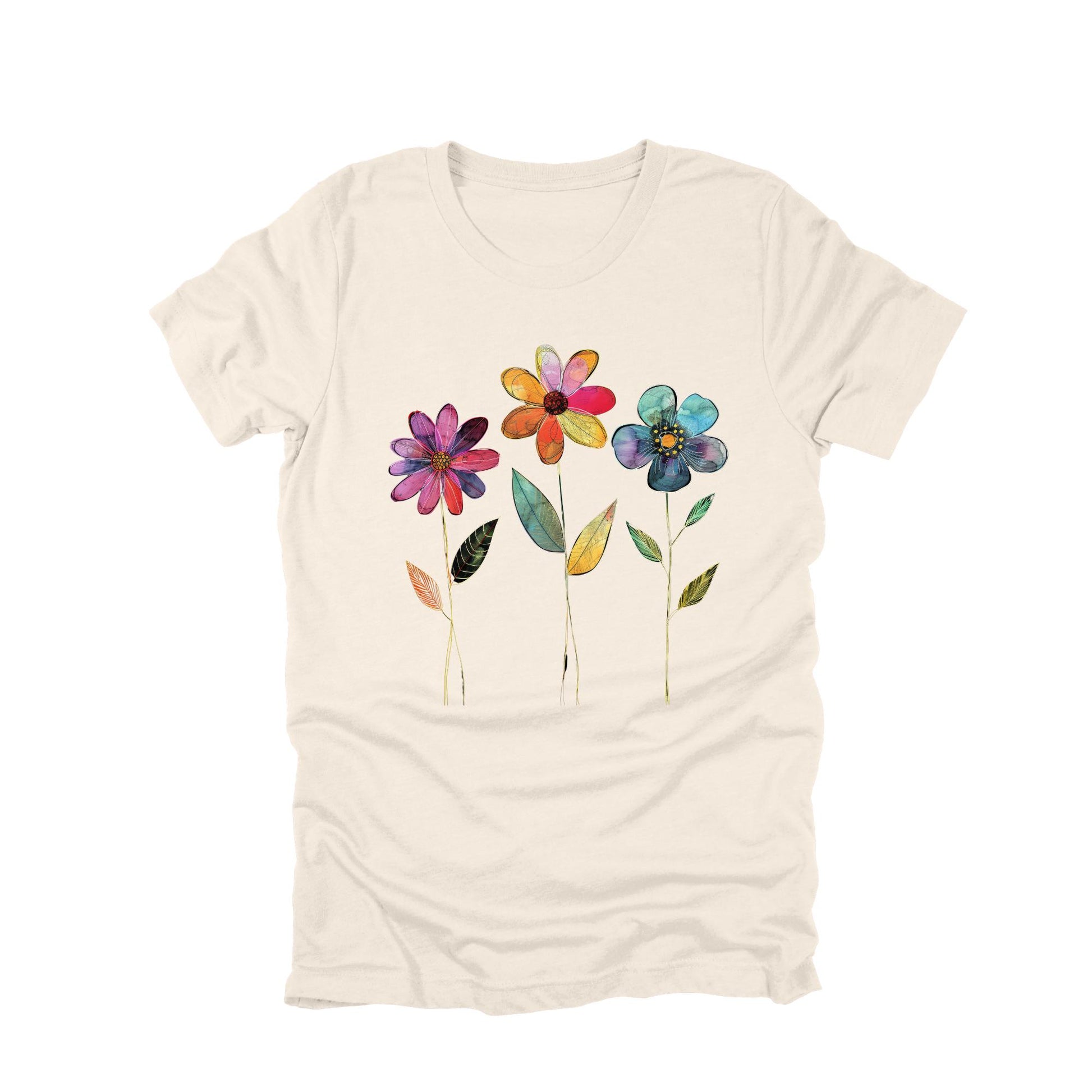 Wildflower Shirt: Pastel Floral Cottagecore Tee