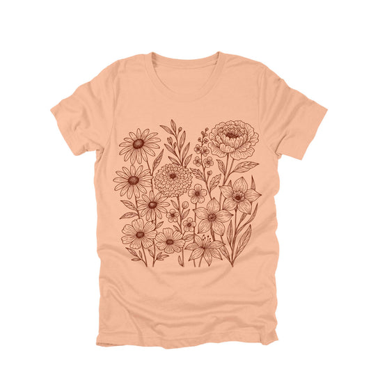 Wildflowers Tshirt Flower Shirt Garden Shirt Flower Lover Shirt Wild Flowers Shirt Floral Tshirt Floral Shirt Vintage Pressed Wildflowers