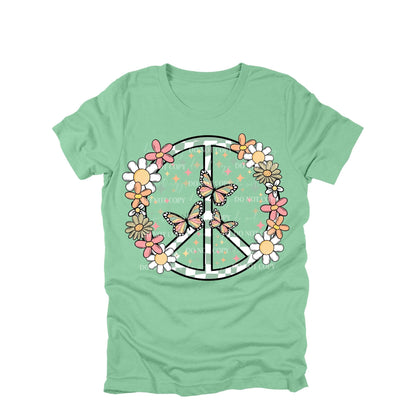 Peace Sign Butterfly Shirt, Floral Peace Sign Tee, Retro Hippie Flower Shirt, Boho Peace Symbol Tee, Groovy Butterfly Graphic Shirt