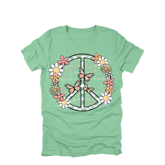 Peace Sign Butterfly Shirt, Floral Peace Sign Tee, Retro Hippie Flower Shirt, Boho Peace Symbol Tee, Groovy Butterfly Graphic Shirt
