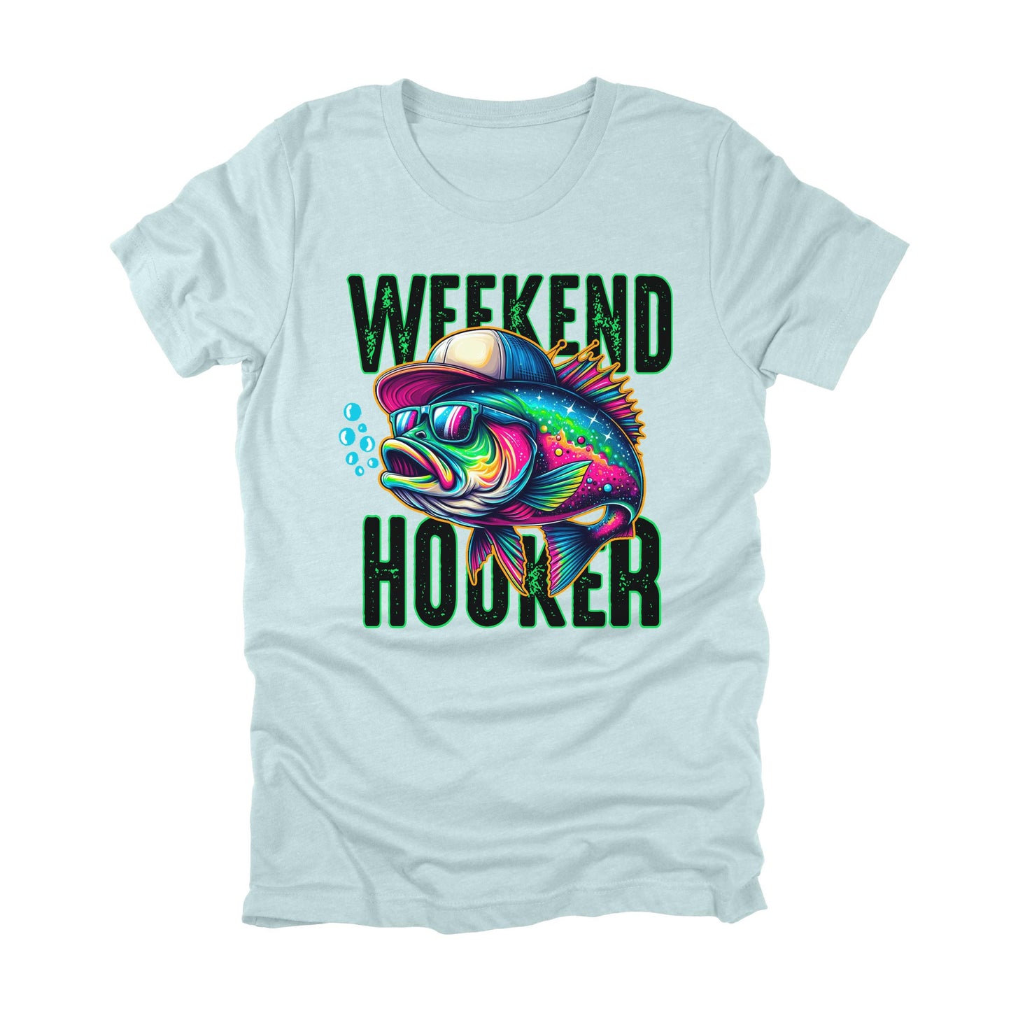 Weekend Hooker Funny Fishing T-shirt