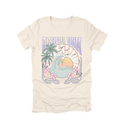 Beach Bum Shirt Retro Tropical Wave Graphic Tee Vintage Summer Beach Shirt