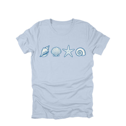 Seashell Shirt Coastal Beach Shell Graphic Tee Ocean Summer Beach Shirt