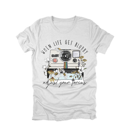 When Life Gets Blurry Adjust Your Focus Camera Shirt Vintage Photography Tee
