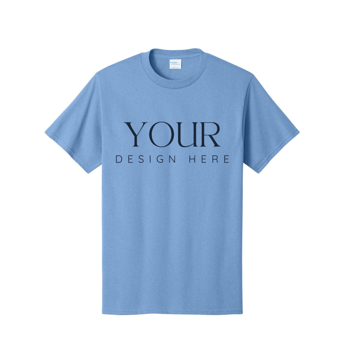 Port and Company PC54 Custom T Shirt, Core Cotton Tee, Personalized Shirt, Custom Logo Shirt, Unisex T Shirt