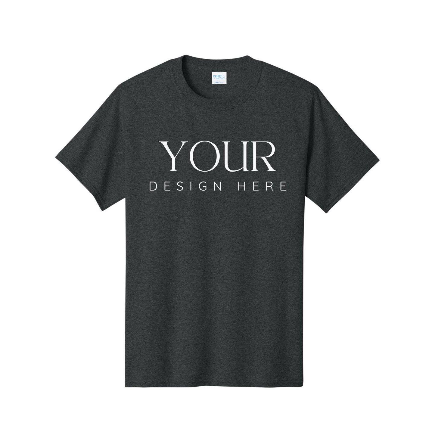 Port and Company PC54 Custom T Shirt, Core Cotton Tee, Personalized Shirt, Custom Logo Shirt, Unisex T Shirt