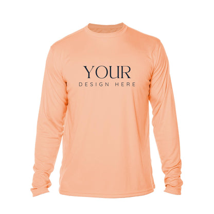 Custom UPF Long Sleeve Shirt, Personalized Logo Shirt, Custom Business Shirt, Sun Protection Shirt, Performance Work Shirt