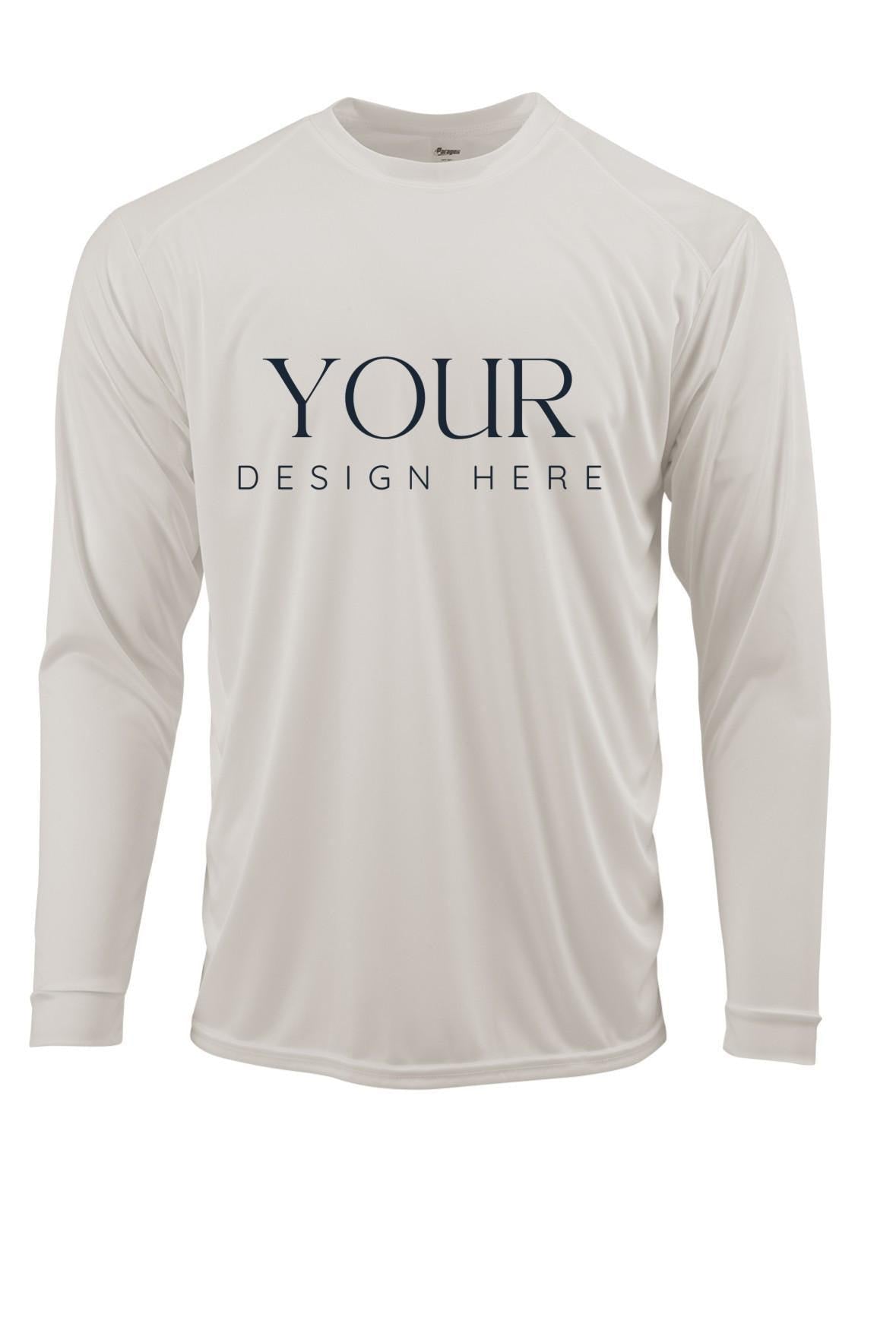 Custom UPF 50+ Moisture Wicking Long Sleeve Sun Shirt Fishing Shirt Boat Crew Shirt Matching Boating Shirt Coastal Trip Group Shirt