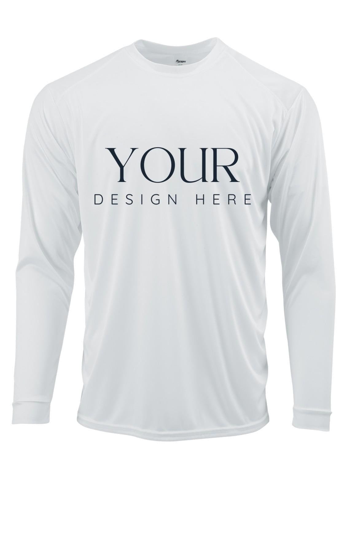 Custom UPF 50+ Moisture Wicking Long Sleeve Sun Shirt Fishing Shirt Boat Crew Shirt Matching Boating Shirt Coastal Trip Group Shirt