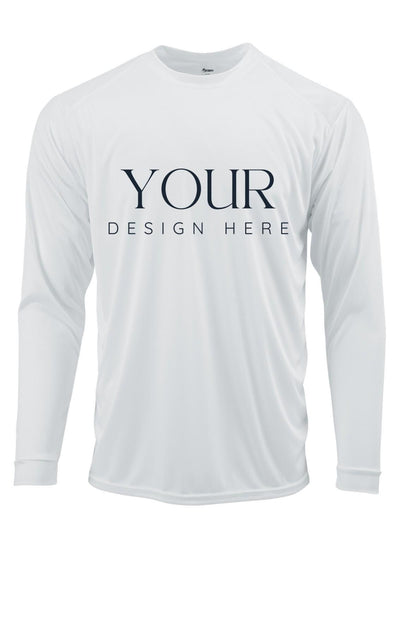 Custom UPF 50+ Moisture Wicking Long Sleeve Sun Shirt Fishing Shirt Boat Crew Shirt Matching Boating Shirt Coastal Trip Group Shirt