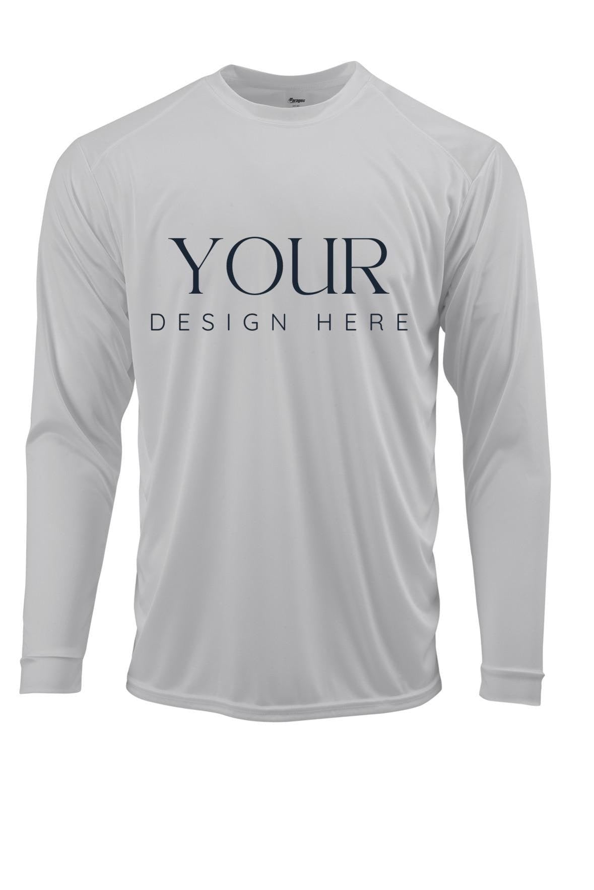 Custom UPF 50+ Moisture Wicking Long Sleeve Sun Shirt Fishing Shirt Boat Crew Shirt Matching Boating Shirt Coastal Trip Group Shirt
