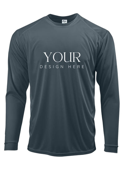 Custom UPF 50+ Moisture Wicking Long Sleeve Sun Shirt Fishing Shirt Boat Crew Shirt Matching Boating Shirt Coastal Trip Group Shirt