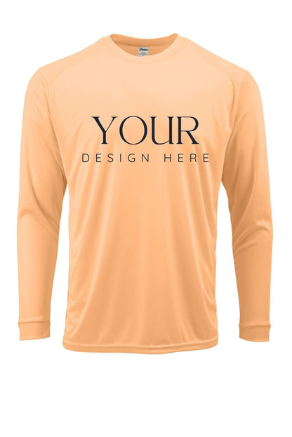 Custom UPF 50+ Moisture Wicking Long Sleeve Sun Shirt Fishing Shirt Boat Crew Shirt Matching Boating Shirt Coastal Trip Group Shirt