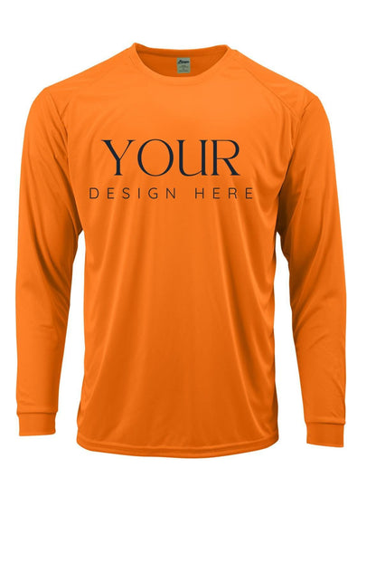 Custom UPF 50+ Moisture Wicking Long Sleeve Sun Shirt Fishing Shirt Boat Crew Shirt Matching Boating Shirt Coastal Trip Group Shirt